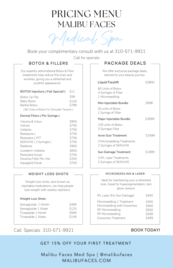 Manhattan Beach Medical Spa Botox Price